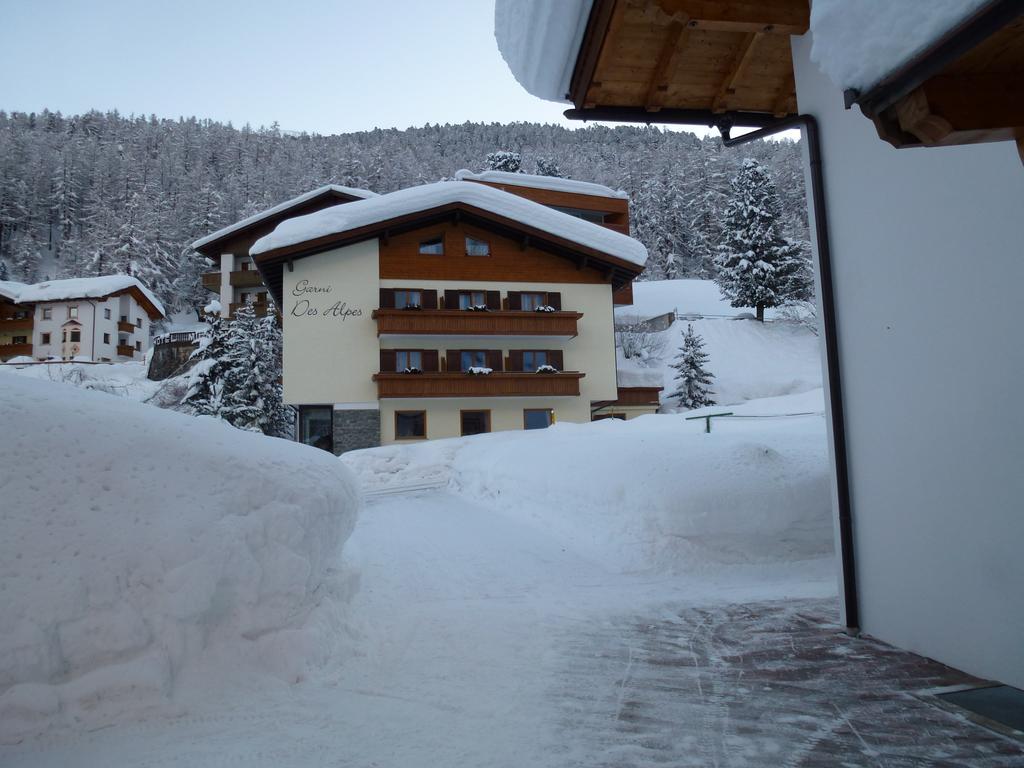 Garni Des Alpes Hotell Sulden Exteriör bild